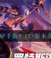 dnf手游17+版本是什么意思 dnf手游17+版本介绍