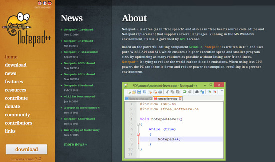 notepad++中文免费版下载安装-notepad++电脑绿色版下载安装