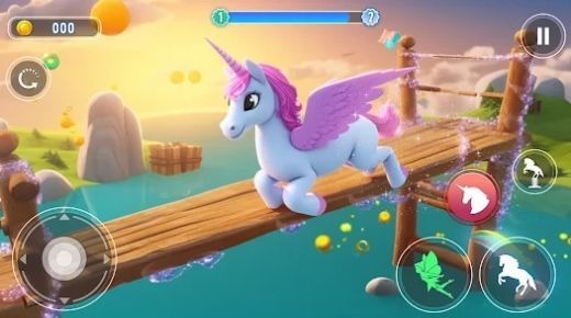 小魔法独角兽小马游戏最新版下载-小魔法独角兽小马(Little Magic Unicorn Pony Game)游戏官方版下载