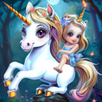 小魔法独角兽小马游戏最新版下载-小魔法独角兽小马(Little Magic Unicorn Pony Game)游戏官方版下载