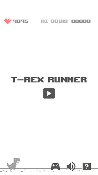 谷歌小恐龙跑酷游戏下载安装-谷歌小恐龙(Dino T-Rex)安卓版下载