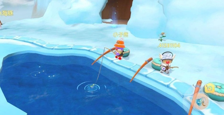 摩尔庄园怎么前往雪山钓鱼场