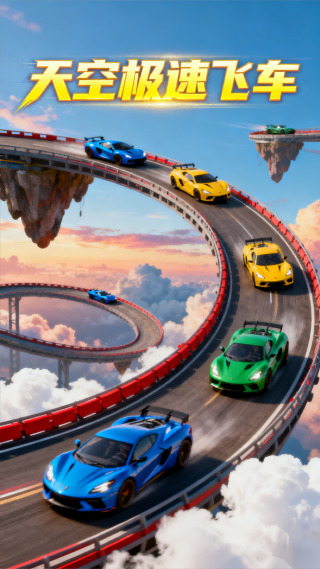 天空极速飞车安卓版图