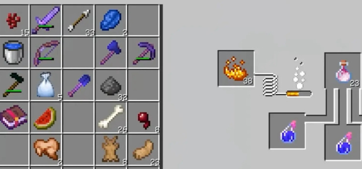 我的世界隐身药水怎么做