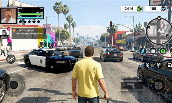 夜之城开放世界游戏破解版内置菜单下载-夜之城开放世界安卓版下载