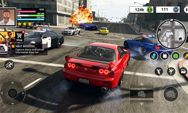 夜之城开放世界游戏破解版内置菜单下载-夜之城开放世界安卓版下载