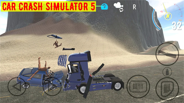 车祸模拟器5手机版游戏无广告版下载-车祸模拟器5游戏安卓版最新版下载破解版