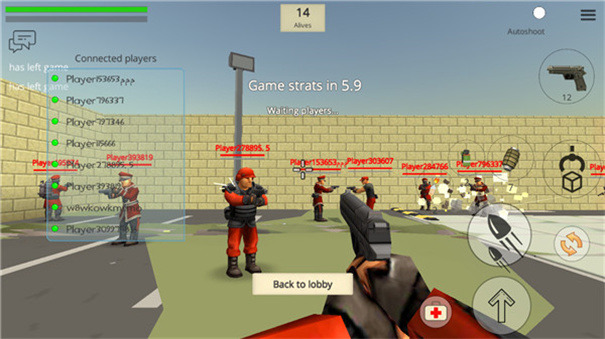 沙盒堡垒大逃杀无限血量版游戏下载-沙盒堡垒大逃杀无敌版内置菜单版下载