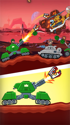 山地坦克大战破解版内置菜单版下载-山地坦克大战无限金币无限钻石版下载
