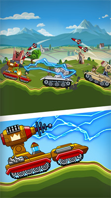 山地坦克大战破解版内置菜单版下载-山地坦克大战无限金币无限钻石版下载