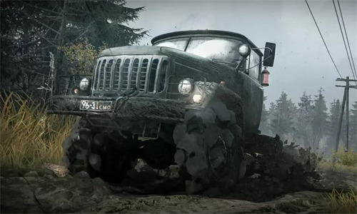泥泞奔驰破解版车辆全解锁无限时油版下载-旋转轮胎泥泞奔驰手机版内置mod菜单下载
