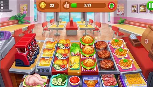 疯狂料理师无限金币版最新版下载-疯狂料理师内置菜单版下载